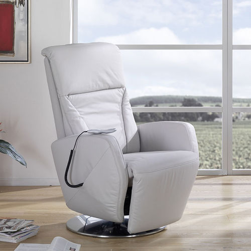 Moderner Relaxsessel - 7963 - Himolla Polstermöbel - Leder / schrägstellbar / Hochlehner