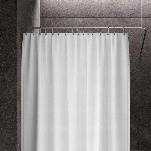 Weißer Duschvorhang - DV-EMMA200-70-EM00 - PHOS Design GmbH - grau / Farbe anpassbar / beige