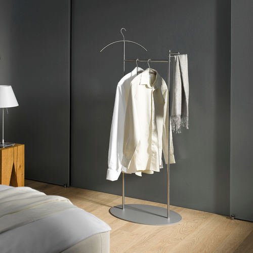 Bodenstehender stummer Diener - GSD - PHOS Design GmbH - Edelstahl / modern