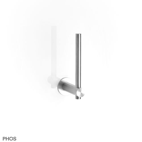 Wandmontierter WC-Rollenhalter - RTPH2-140 - PHOS Design GmbH - Edelstahl / für Gewerbegebrauch / für Privatgebrauch