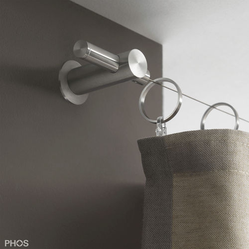 Edelstahl-Befestigungssystem - SSL20-55Set5 - PHOS Design GmbH - für Vorhänge / Innenbereich / Kabel