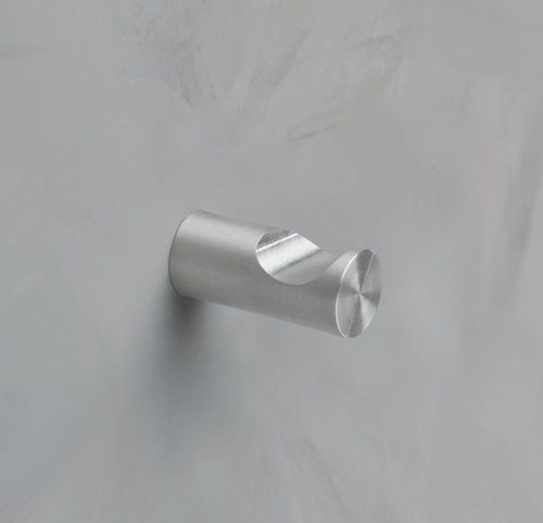 Moderner Garderobenhaken - HV10-20-B - PHOS Design GmbH - gebürsteter Edelstahl / polierter Edelstahl / individuell