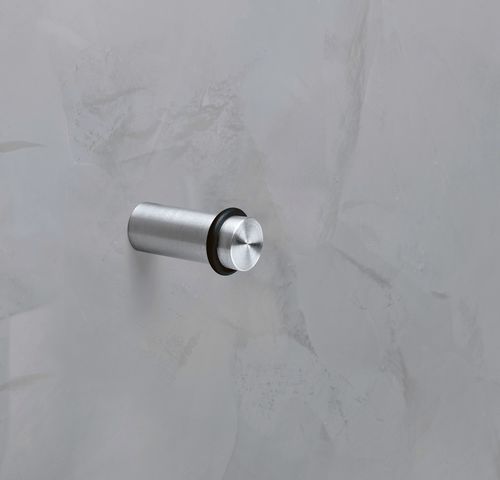 Moderner Garderobenhaken -  HG12-30-B - PHOS Design GmbH - gebürsteter Edelstahl / polierter Edelstahl / individuell