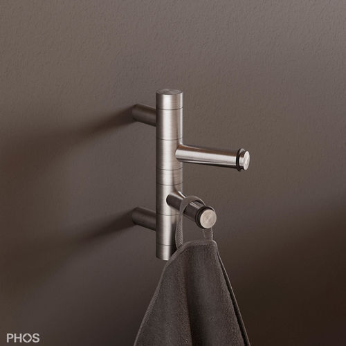 Satinierter Haken - GH2-O - PHOS Design GmbH - Handscraped / aus Edelstahl 304
