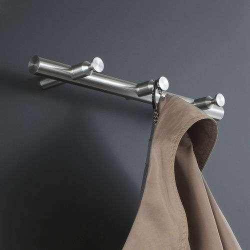 Wandmontierter Garderobenständer - HLS3 - PHOS Design GmbH - modern / Edelstahl