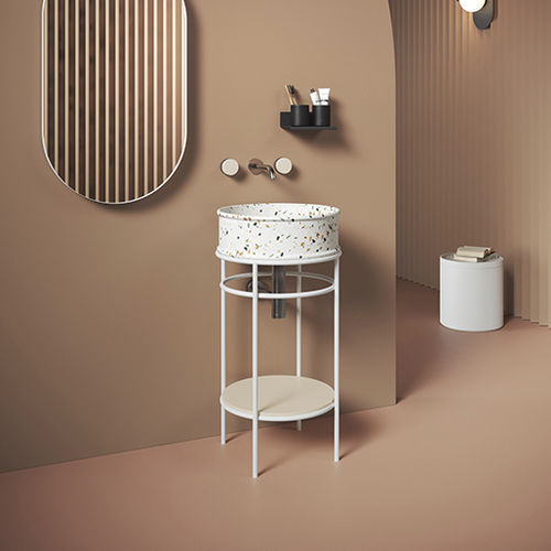 Waschbecken-Unterbau / Metall - ACA058 - ART CERAM
