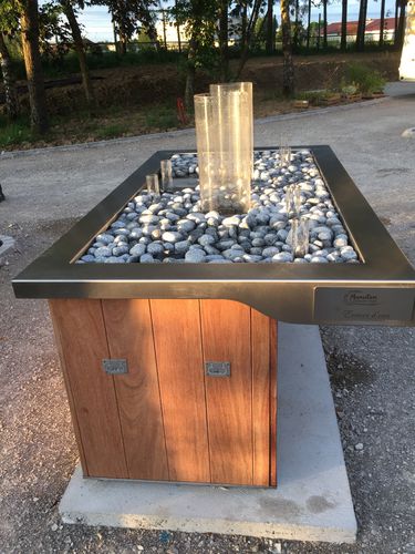 Spieltisch für Kinder / für Außenbereich - TABLE SENSORIELLE AVEC D&Eacute;PORT FAUTEUIL ROULANT - Espace d'eau France - originelles Design / für Privatgebrauch