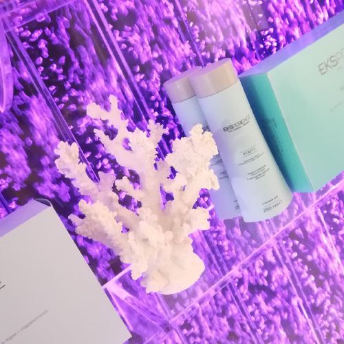 Luftblasenwand mit Regal - Espace d'eau France - für professionellen Einsatz / für Schönheitssalon / für Frisörsalon