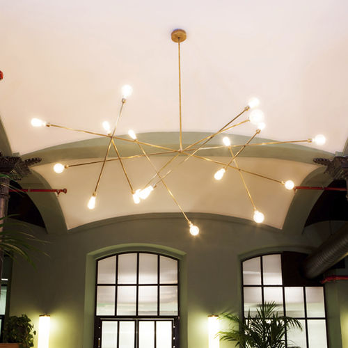 Moderner Kronleuchter - MOGI - ICI ET LA - Messing / für Gewerbegebrauch / mit Glühlampe