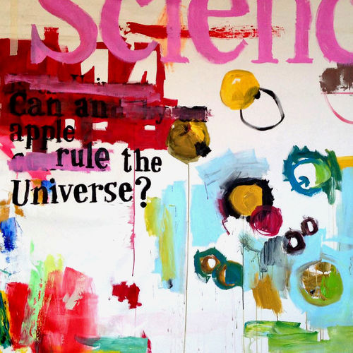 Acrylgemälde - SCIENCE - ICI ET LA - abstrakt / Street Art / für Hotels