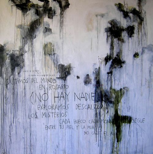 Acrylgemälde - ROSARIO - ICI ET LA - abstrakt