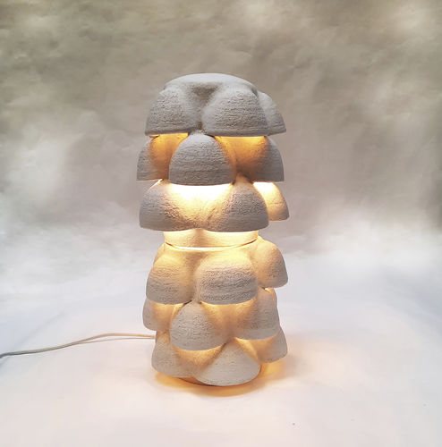 Tischlampe - MONTERA - ICI ET LA - Keramik / originelles Design / mit Kabel