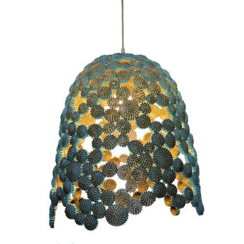 Hängelampe - MARINA BELL  - ICI ET LA - Karton / originelles Design / mit Kabel