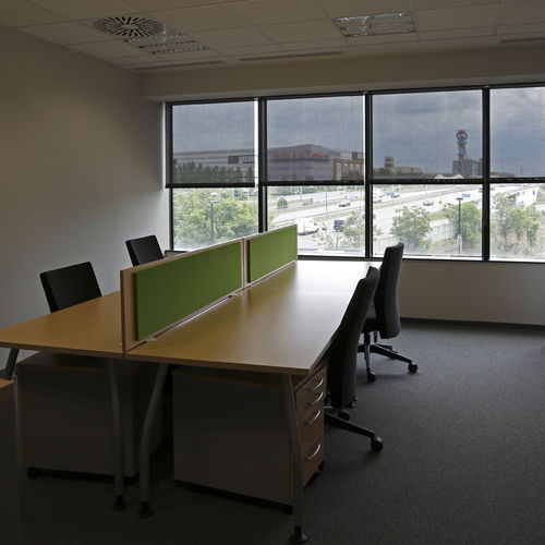 Jalousie für Fenster - REFLEKSOL  - Selt Sun Protection Systems - Stoff / Aluminium / für Außenbereich