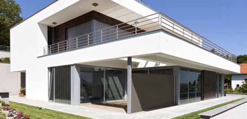 Rollo-Sichtschutz - BORA - Selt Sun Protection Systems - Aluminium