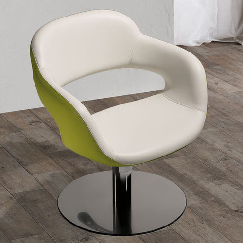 Moderner Friseurstuhl - VANESSA - Salon Ambience - Kunstleder / Polyurethanschaum / Stahl
