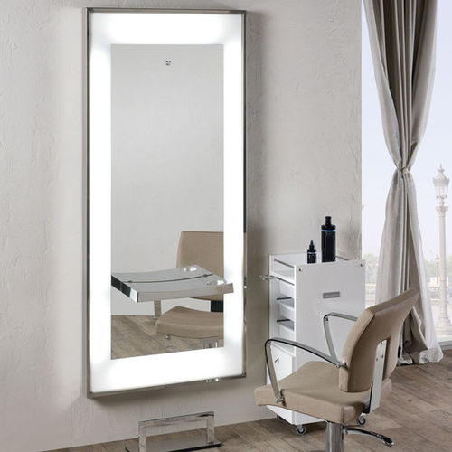 Spiegel für Frisörsalon - PLATINUM - Salon Ambience - wandmontiert / für Schönheitssalon / modern