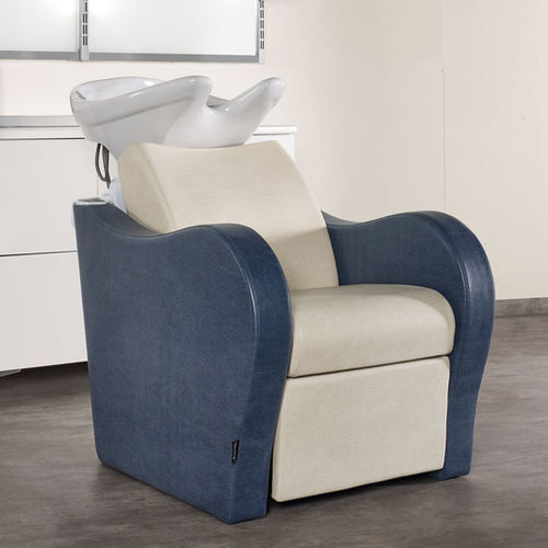 Waschsessel mit Fußstütze - LUXURY - Salon Ambience - 1 Platz / Zweisitzer / 3 Plätze