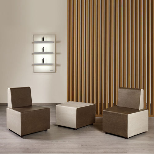 Modernes Sitzkissen - TRANSFORMER - Salon Ambience - Sperrholz / Schaumstoff / quadratisch