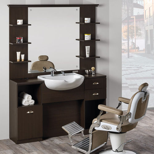 Waschbeckenmöbel für Friseursalons für Frisörsalon - TRIOMPHE - Salon Ambience