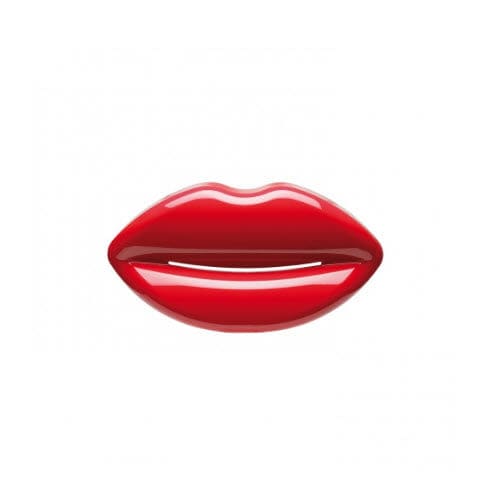 Wandmontierter Duschkopf - LIPS CASCADE - RED - Nikles - oval