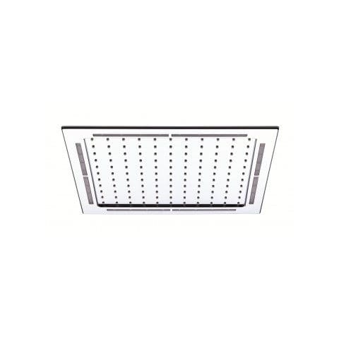 Duschkopf für Deckeneinbau - RAINLIGHT QUADRO 300 KIT - Nikles - quadratisch / mit integrierter Beleuchtung