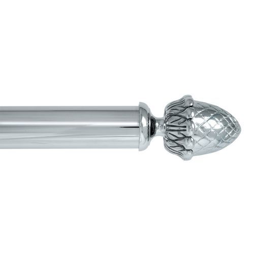 Metall-Gardinenstange - LOUIS XVI-POMME DE PIN  - Houles - zur Wandbefestigung