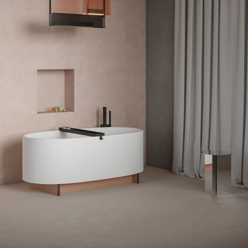 Ovale Badewanne - Beam - ex.t - freistehend / für Wohnungen / LivingTec®