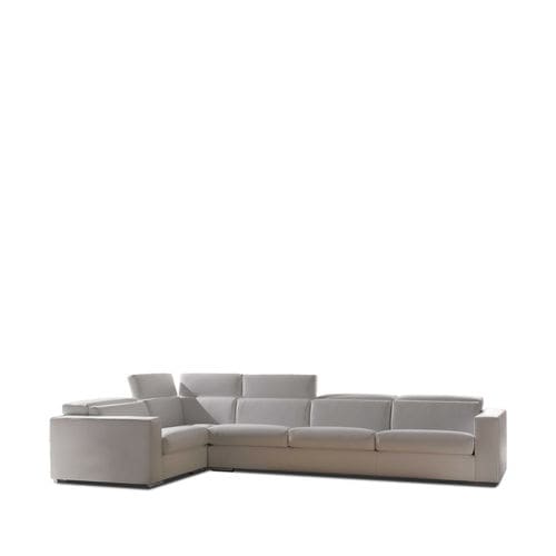 Ecksofa - TORINO - Divani Santambrogio - modern / Stoff / mit abziehbarem Bezug
