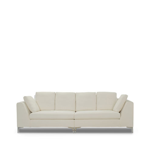 Modernes Sofa - JONATHAN - Divani Santambrogio - Stoff / mit abziehbarem Bezug / mit Armlehnen