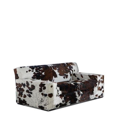 Modernes Sofa - NOVARA - Divani Santambrogio - Leder / mit abnehmbarem Kissen / mit Armlehnen