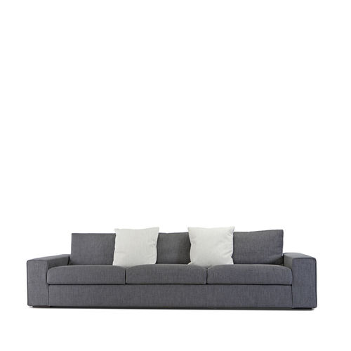Modernes Sofa - VARESE - Divani Santambrogio - Stoff / mit abziehbarem Bezug / mit Armlehnen