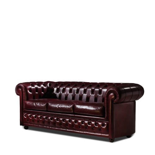 Chesterfield-Sofa - CHESTERFIELD LONDON CITY - Divani Santambrogio - Leder / 3 Plätze