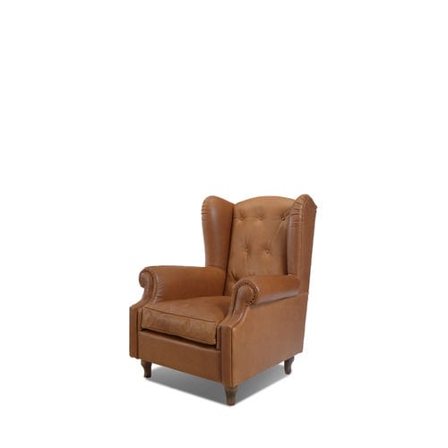 Klassischer Sessel - BERGERE LOMBARDIA - Divani Santambrogio - Leder / Bergère-Stil / Hochlehner