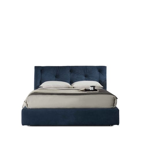 Doppelbett - SARA - Divani Santambrogio - modern / Stoff
