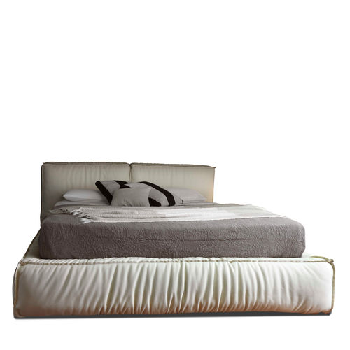 Doppelbett - MILANO - Divani Santambrogio - modern / Leder
