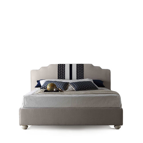 Doppelbett - GRACE - Divani Santambrogio - modern / Polster / Kopfteil