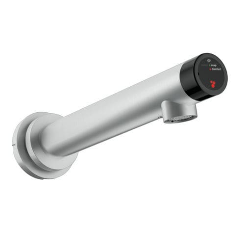 Wasserhahn für Waschtisch - Untouchable MWSD - OPHARDT Hygiene-Technik GmbH - wandmontiert / elektronisch / gebürsteter Edelstahl