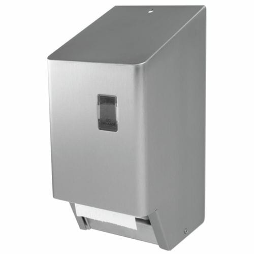 Wandmontierter Toilettenpapierhalter - TRU 2-2 E ST - OPHARDT Hygiene-Technik GmbH - Edelstahl / für 2 Rollen / für Gewerbegebrauch