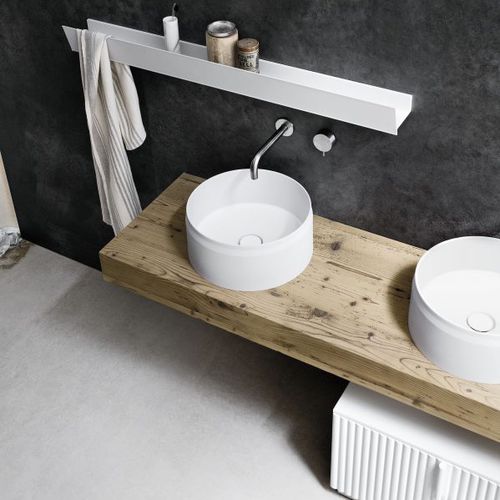 Aufsatzwaschbecken - BELT 40 - ARBI - Teknoform® / rund / modern