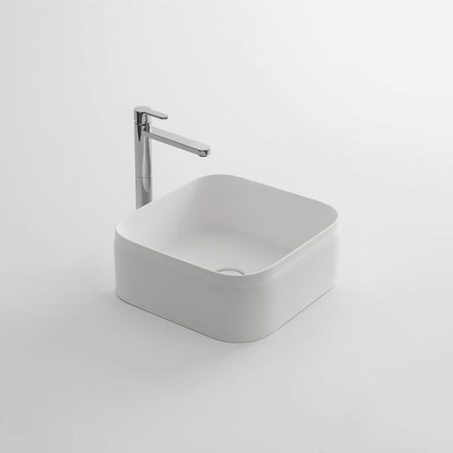 Aufsatzwaschbecken - BELT Q - ARBI - Teknoform® / quadratisch / modern