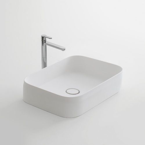 Aufsatzwaschbecken - BELT 55 - ARBI - Teknoform® / rechteckig / modern