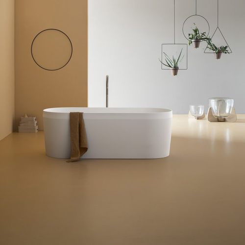 Ovale Badewanne - BELT - ARBI - freistehend / Acryl / weiß