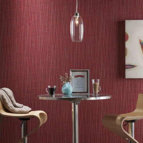 Vinyl-Wandverkleidung - RAVELLE - Versa Wallcovering - glatt / Stoffoptik / für Privatgebrauch
