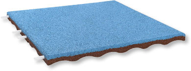 EPDM-Bodenbelag - EUROFLEX® Aqua Slab - KRAIBURG Relastec GmbH & Co. KG - Recyclinggummi / für den Außenbereich / für Spielplätze