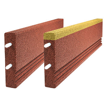 Randstein für Garten - EUROFLEX® Lawn Edging - KRAIBURG Relastec GmbH & Co. KG - Gummi / linear