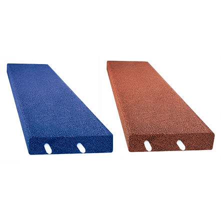 Sicherheits-Randstein - EUROFLEX® Protection Edging/Protective Edging EPDM - KRAIBURG Relastec GmbH & Co. KG - Gummi / EPDM / rechteckig