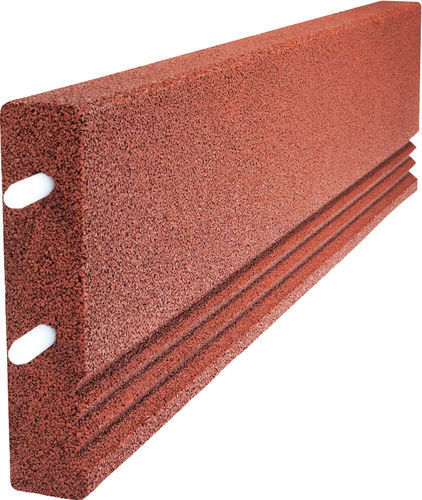 Gummi-Randstein - KOMFORTEX® Edge and Corner Profiles / Softborder  - KRAIBURG Relastec GmbH & Co. KG - Sicherheit / linear