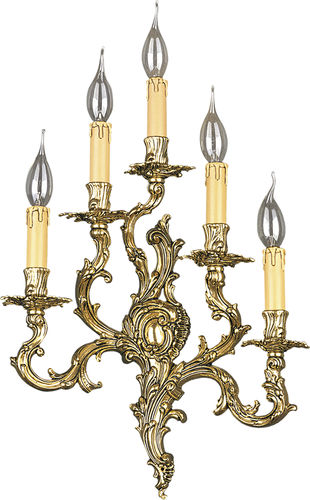 Stil-Wandleuchte - BURL XL - RIPERLAMP ILUMINACION - für den Innenraum / Messing / Kandelaber