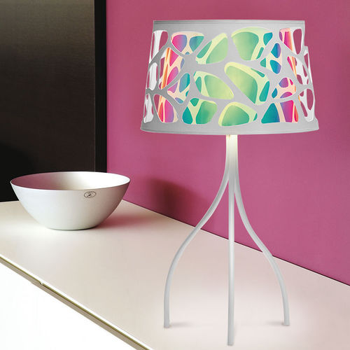 Tischlampe - ORGANIC - EL TORRENT IL.LUMINACIO - Stoff / Metall / Polyester